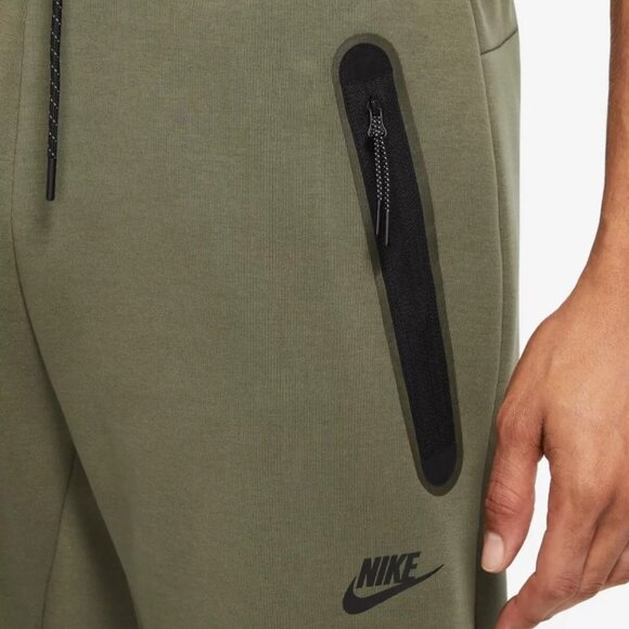 Nike Tech Fleece Bungee Pants DQ4312-222 Medium Olive (Men’s Large-Tall)… - Picture 3 of 3